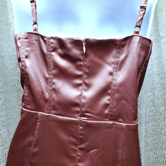 Rose  Ruched Cocktail Mini Dress by Grace Karin - Picture 6 of 11